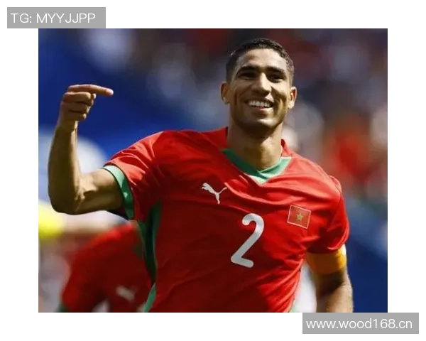 阿什拉夫在社交媒体上庆祝摩洛哥晋级非洲杯四强的辉煌时刻